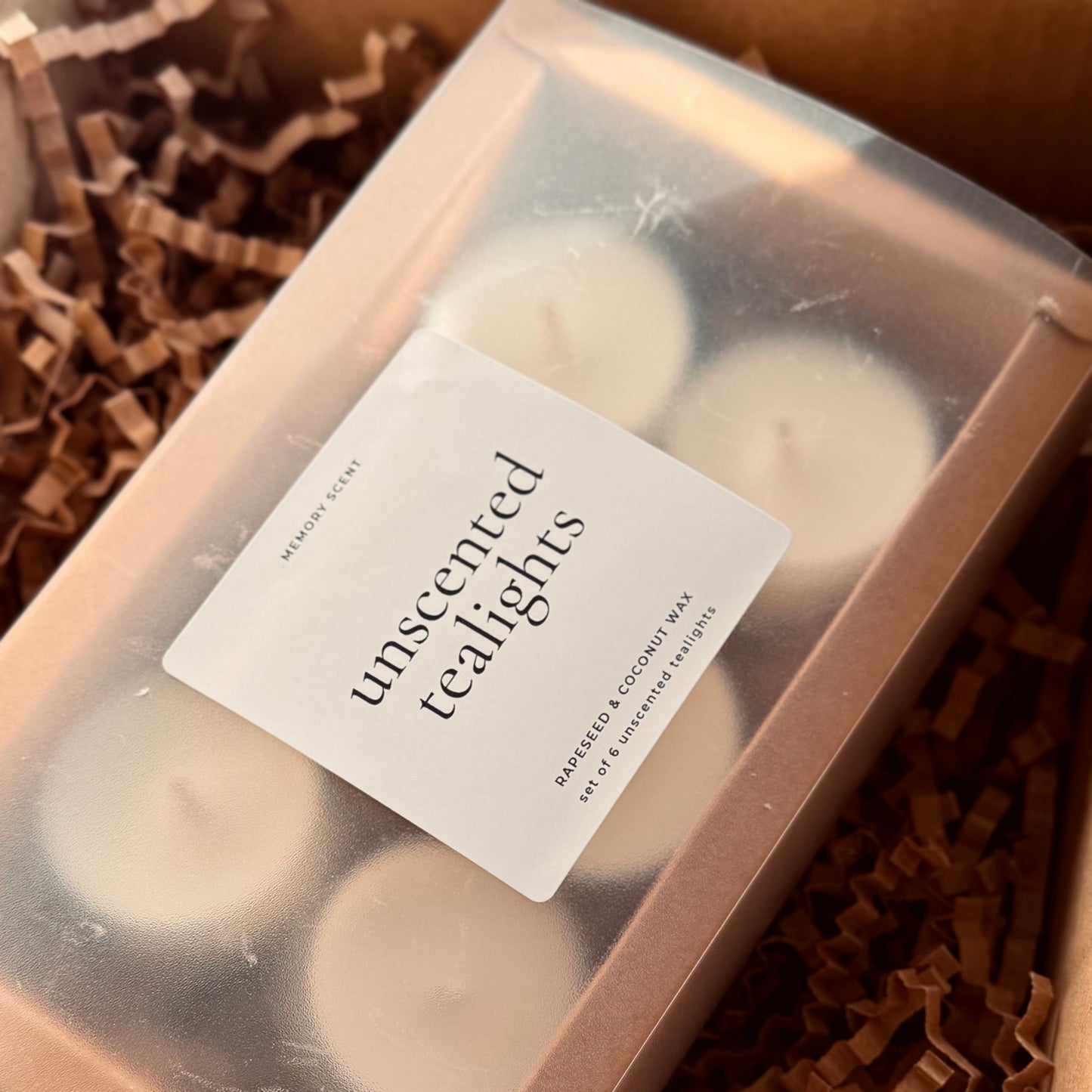 Unscented Tealights