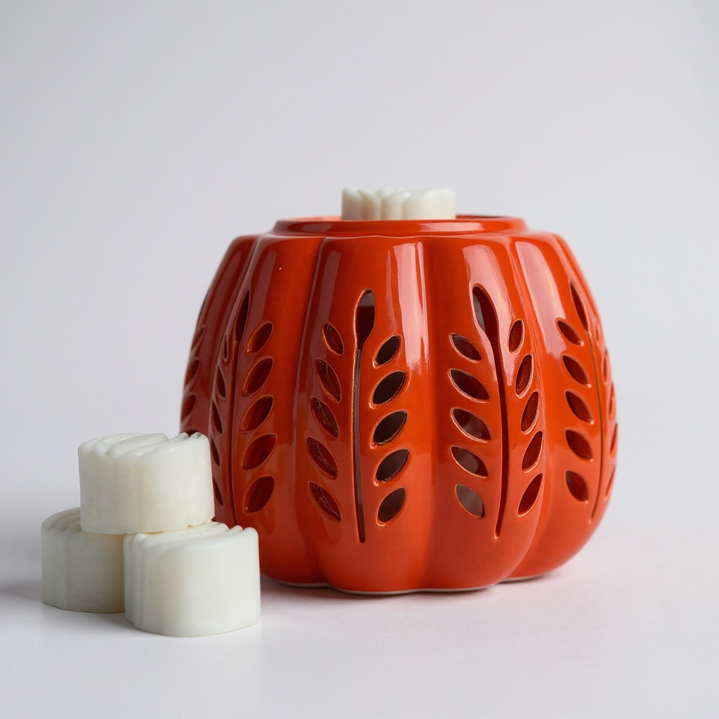 Autumn Days Ceramic Pumpkin Wax Melt Burner