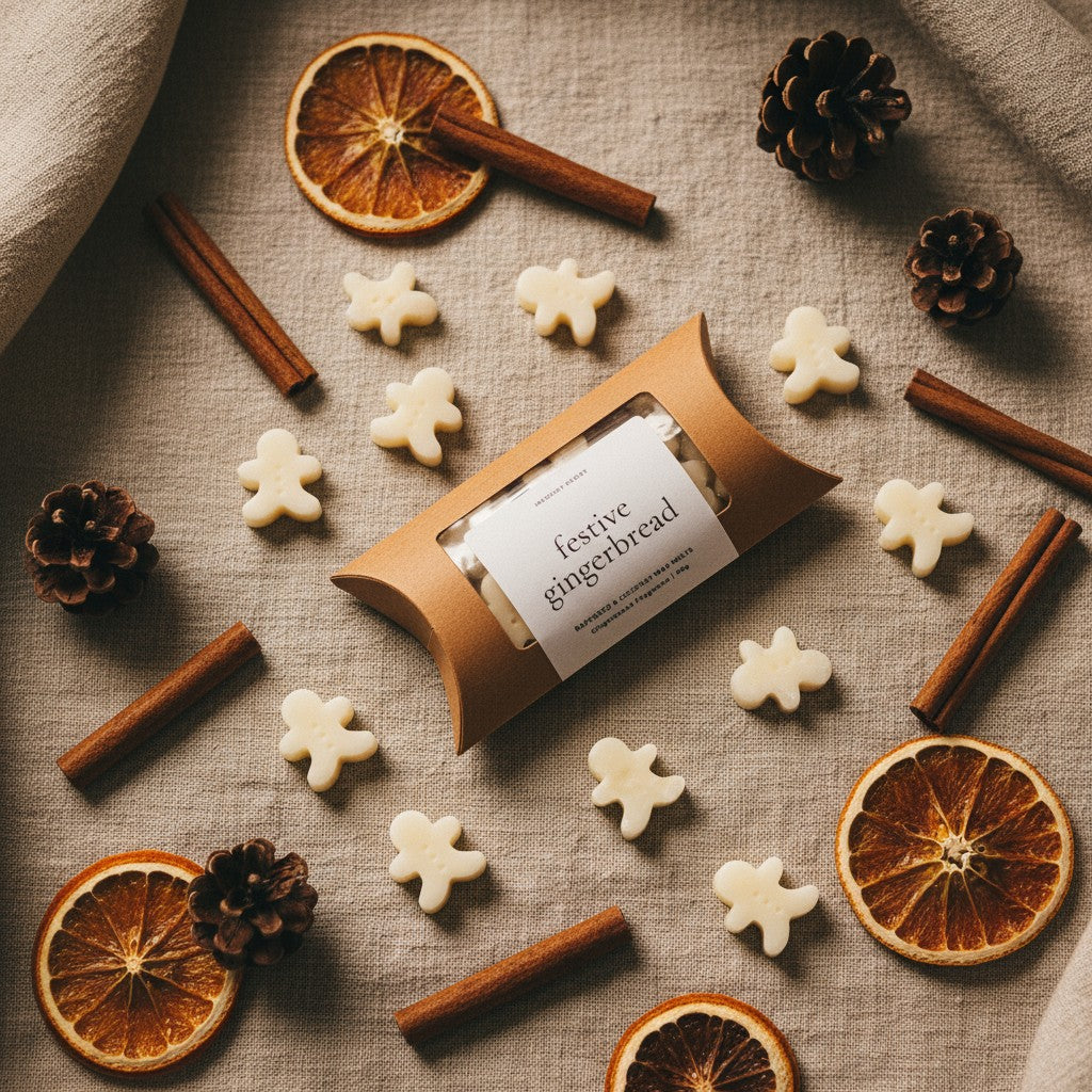 Festive Gingerbread Wax Melts