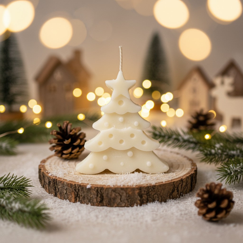 Christmas Tree Decorative Candle