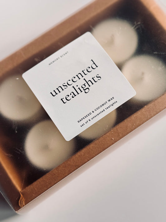 Unscented Tealights