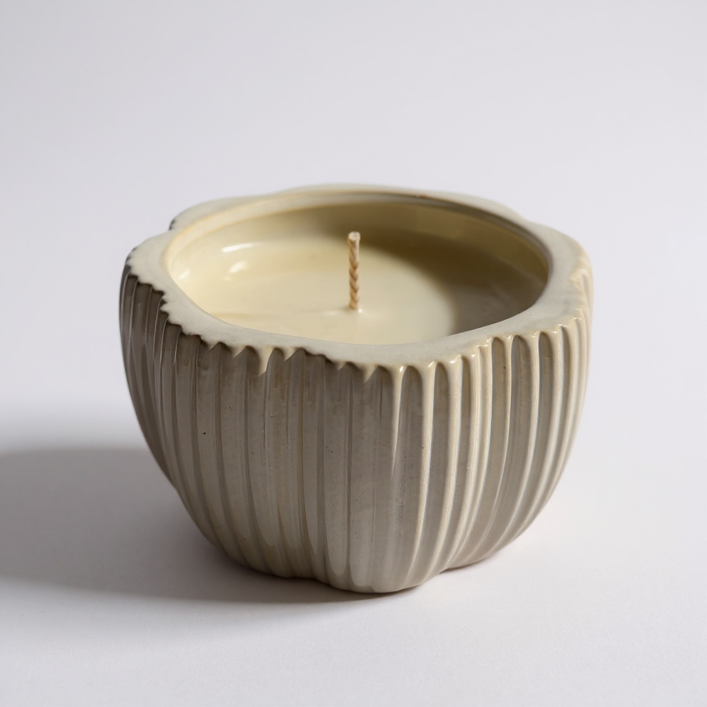 Pumpkin Spice Ceramic Candle