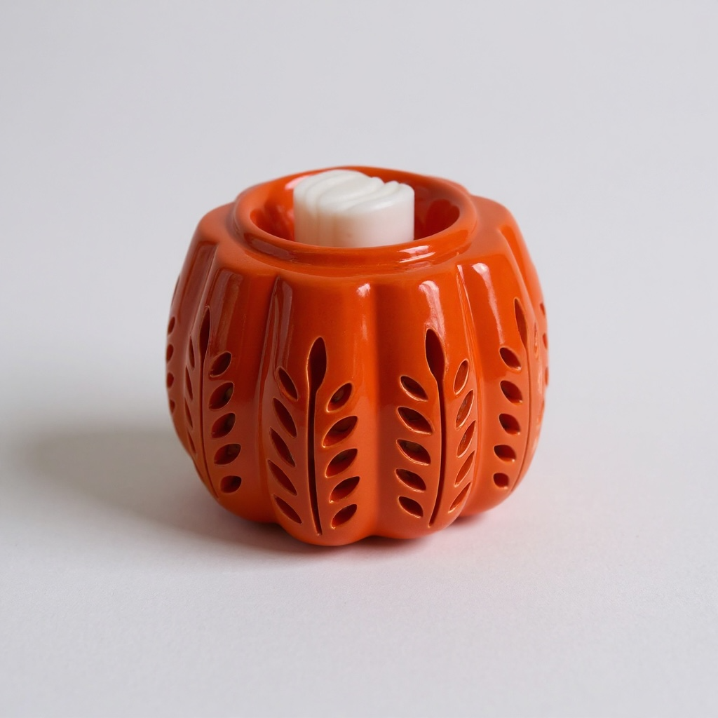 Autumn Days Ceramic Pumpkin Wax Melt Burner